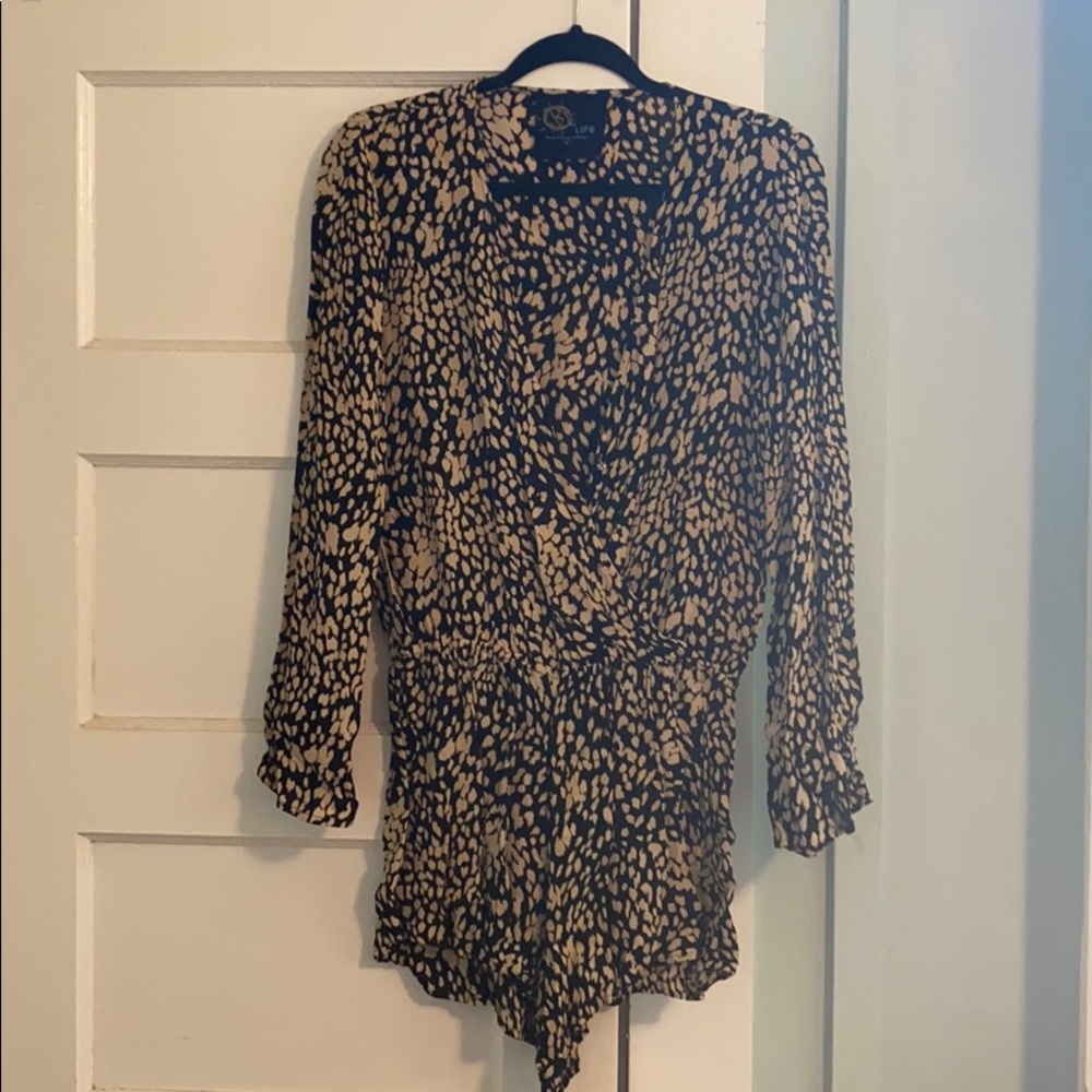 Blue Life Romper Jumper